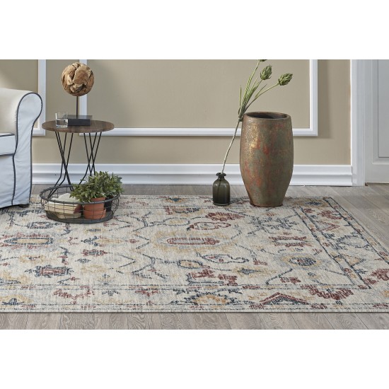 Hudson Ivory Medina 5' x 7' Rug