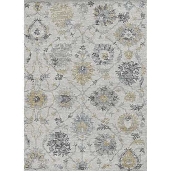 Hudson Ivory Chandler 6'6" x 9'6" Rug