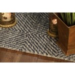 Hudson Grey/Black Retreat 6'6" x 9'6" Rug