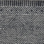 Hudson Grey/Black Retreat 6'6" x 9'6" Rug