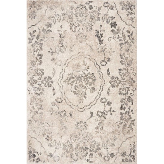 Hue Grey Timeless 5'3" x 7'7" Rug