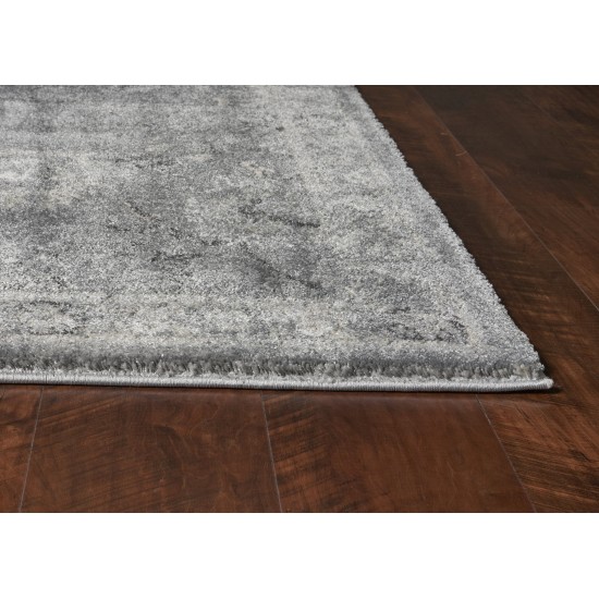 Hue Grey Farrah 3'3" x 4'11" Rug