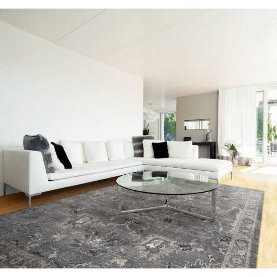 Hue Grey Farrah 7'10" x 9'10" Rug