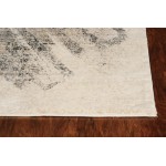 Hue Ivory/Grey Luster 7'10" x 9'10" Rug