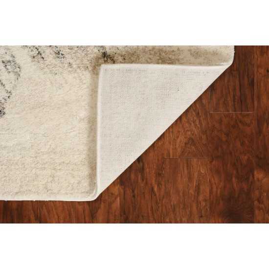 Hue Ivory/Grey Luster 7'10" x 9'10" Rug