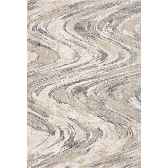 Hue Natural Groove 3'3" x 4'11" Rug