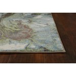 Illusions Seafoam Watercolors 5'3" x 7'7" Rug