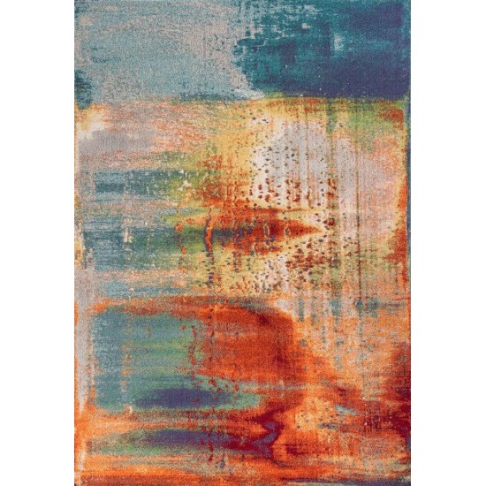 Illusions Multi Luminous 5'3" x 7'7" Rug