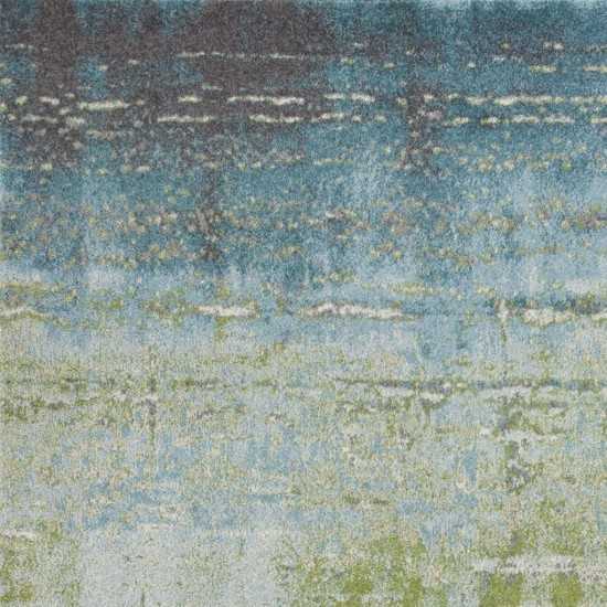 Illusions Blue/Green Escape 3'3" x 4'11" Rug