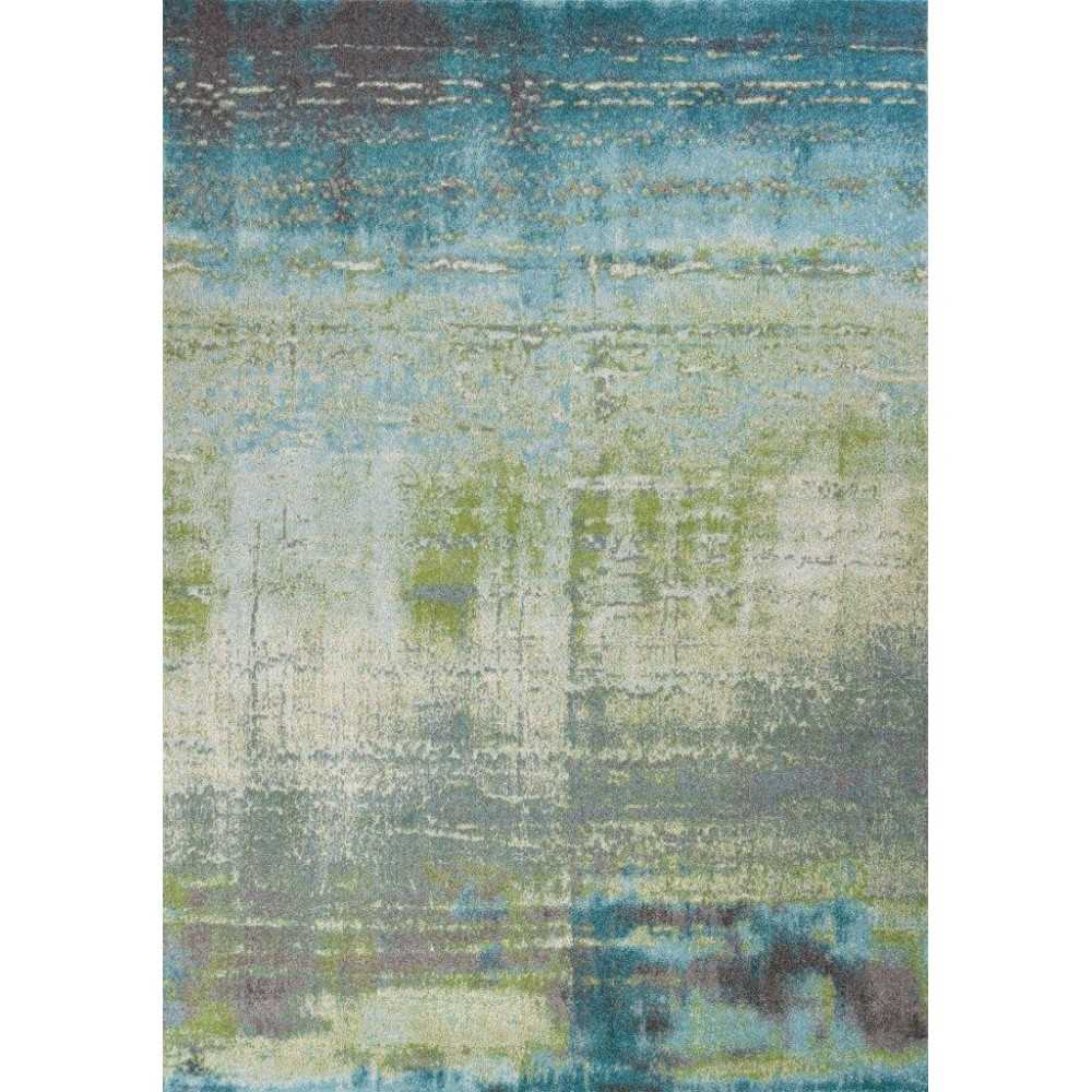 Illusions Blue/Green Escape 5'3" x 7'7" Rug