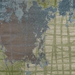 Illusions Green/Blue Visions 3'3" x 4'11" Rug