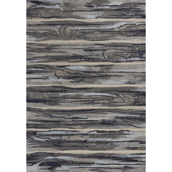 Illusions Grey Landscape 3'3" x 4'11" Rug