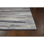 Illusions Grey Landscape 5'3" x 7'7" Rug