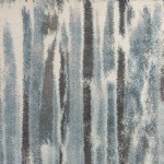 Illusions Teal Moderne 5'3" x 7'7" Rug