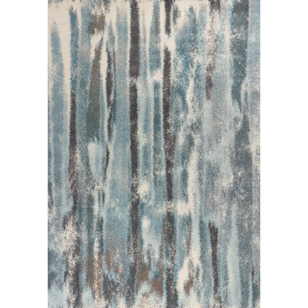 Illusions Teal Moderne 7'10" x 10'10" Rug