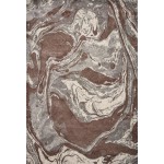 Illusions Mocha Flow 3'3" x 4'11" Rug