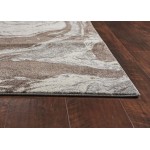 Illusions Mocha Flow 3'3" x 4'11" Rug