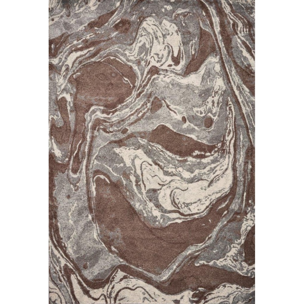 Illusions Mocha Flow 5'3" x 7'7" Rug