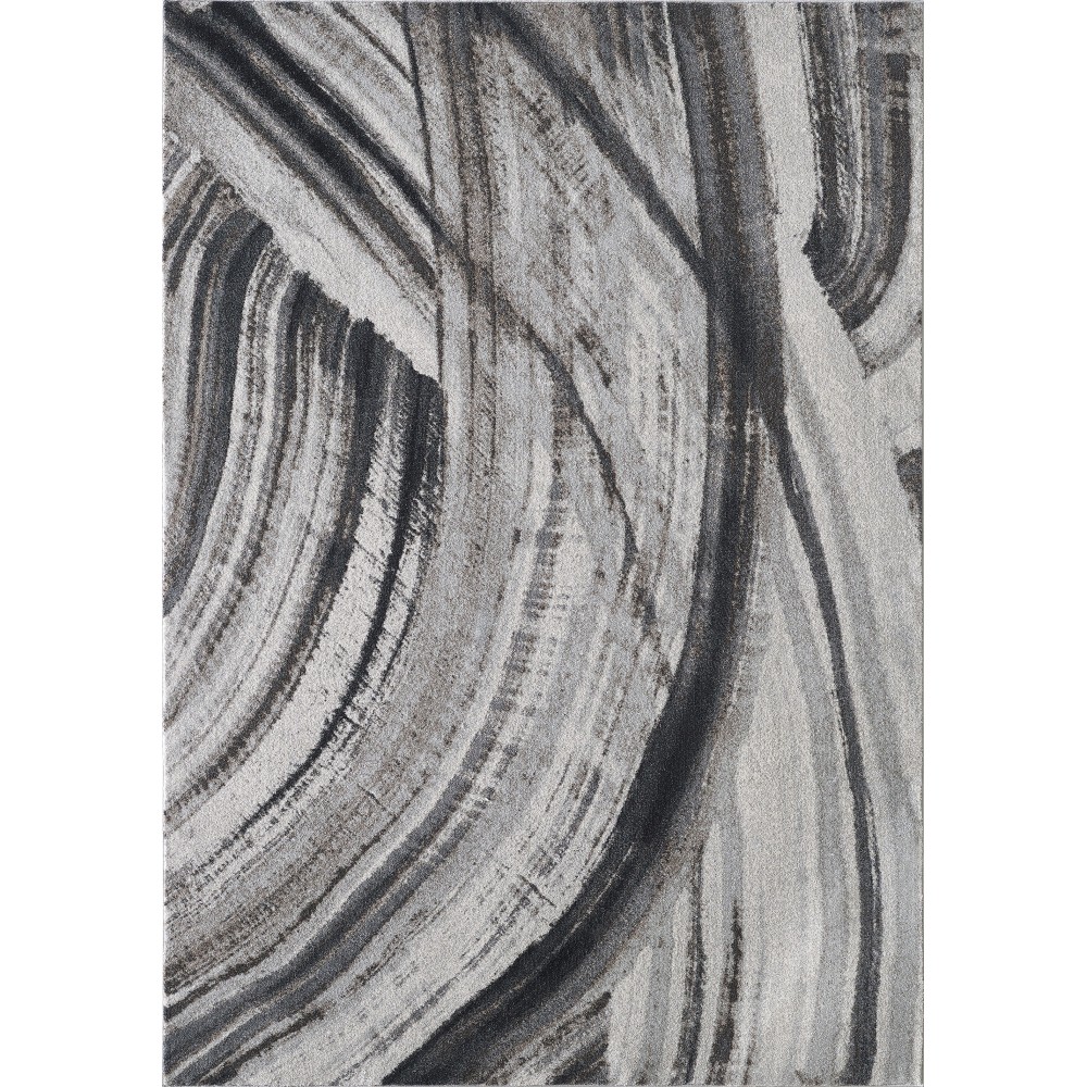 Illusions Ivory/Grey Elements 3'3" x 4'11" Rug Illusions Ivory/Grey Elements 3'3" x 4'11" Rug