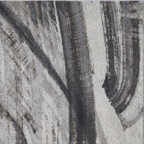 Illusions Ivory/Grey Elements 3'3" x 4'11" Rug