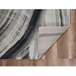 Illusions Ivory/Grey Elements 6'7" x 9'6" Rug