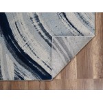 Illusions Ivory/Blue Elements 3'3" x 4'11" Rug