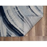Illusions Ivory/Blue Elements 6'7" x 9'6" Rug
