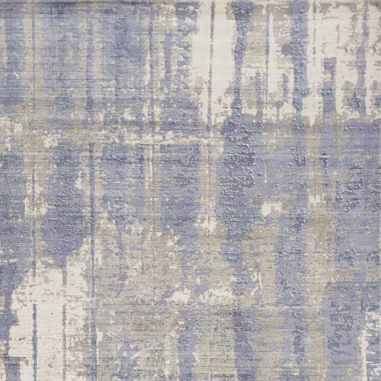 Indulge Grey/Blue Drizzle 3'3" x 5'3" Rug