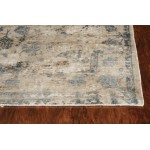 Indulge Sand/Blue Elegance 3'3" x 5'3" Rug