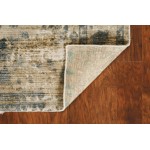 Indulge Sand/Blue Elegance 3'3" x 5'3" Rug