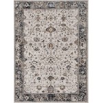 Inspire Ivory/Grey Empera 3'3" x 4'7" Rug