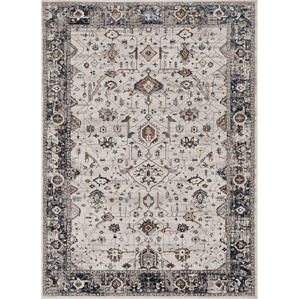 Inspire Ivory/Grey Empera 3'3" x 4'7" Rug