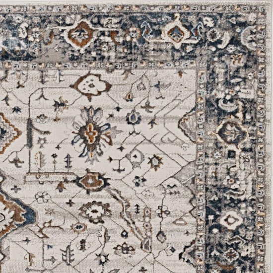 Inspire Ivory/Grey Empera 5'3" x 7'7" Rug