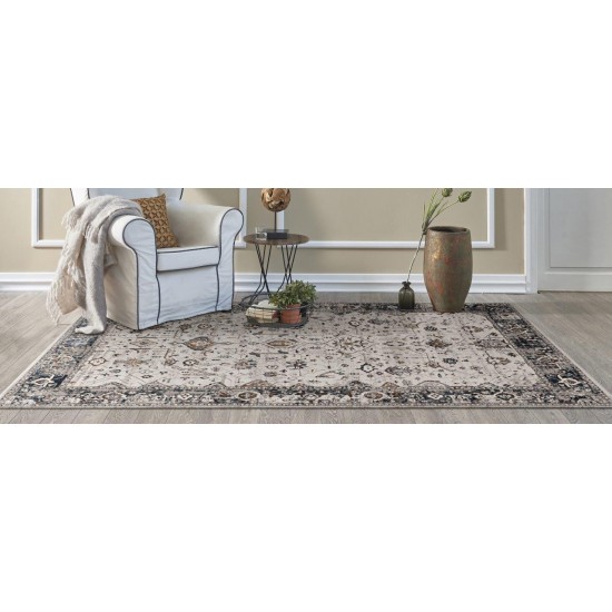 Inspire Ivory/Grey Empera 9'10" x 13'2" Rug