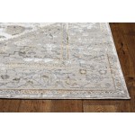 Inspire Grey Parisian 2'2" x 6'11" Runner Rug