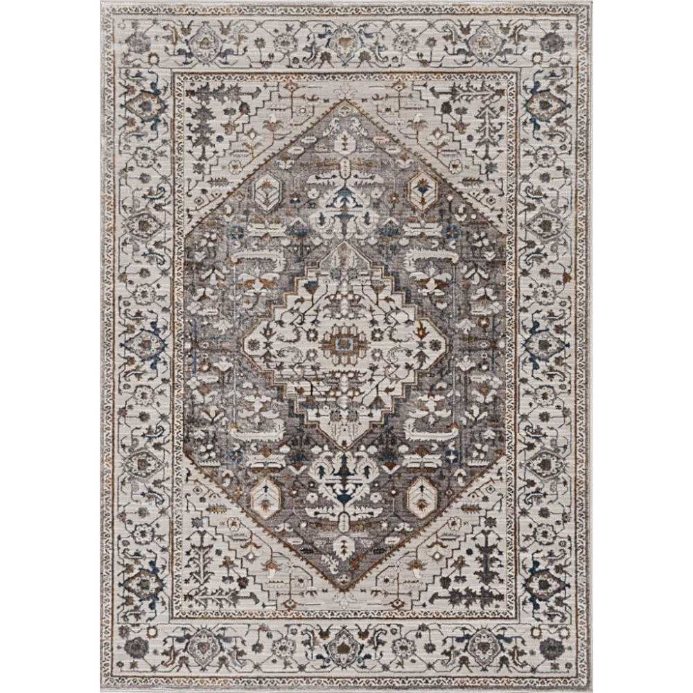 Inspire Grey Parisian 3'3" x 4'7" Rug