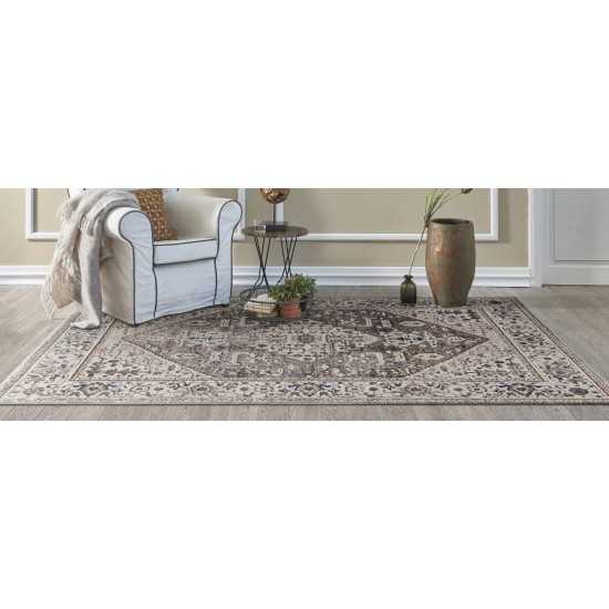 Inspire Grey Parisian 3'3" x 4'7" Rug