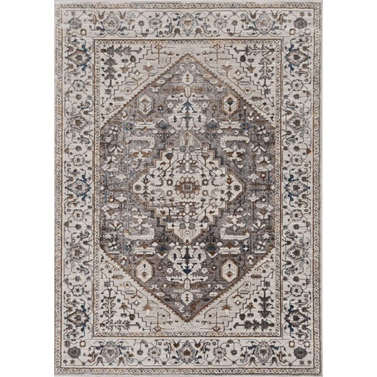 Inspire Grey Parisian 5'3" x 7'7" Rug