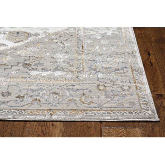 Inspire Grey Parisian 5'3" x 7'7" Rug