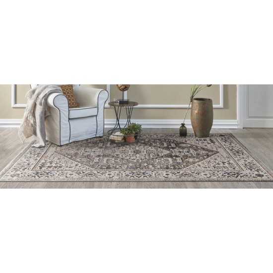 Inspire Grey Parisian 6'7" x 9'6" Rug