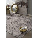 Inspire Ivory/Grey Escape 5'3" x 7'7" Rug