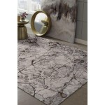 Inspire Ivory/Grey Escape 7'10" x 10'10" Rug