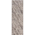 Inspire Ivory Elliott 2\'2" x 6\'11" Runner Rug