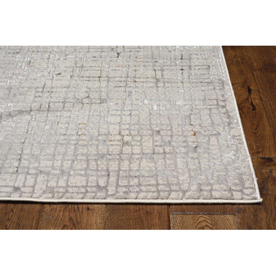 Inspire Grey Tribeca 3'3" x 4'7" Rug