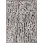 Inspire Grey Expressions 3'3" x 4'7" Rug