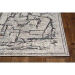 Inspire Grey Expressions 5'3" x 7'7" Rug