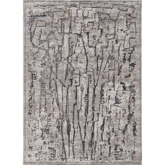 Inspire Grey Expressions 7'10" x 10'10" Rug