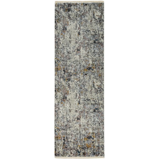 Karina Silver Lucia 2'3" x 7'7" Runner Rug