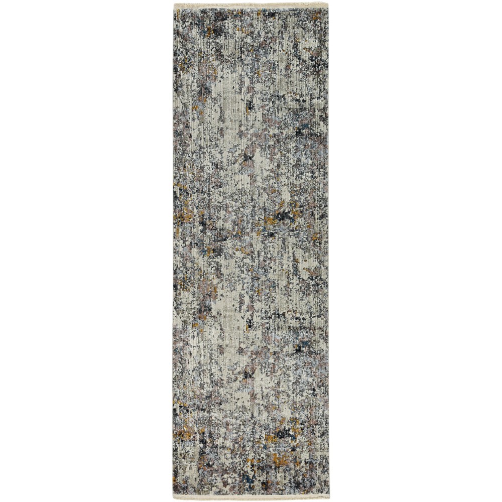 Karina Silver Lucia 2'3" x 7'7" Runner Rug