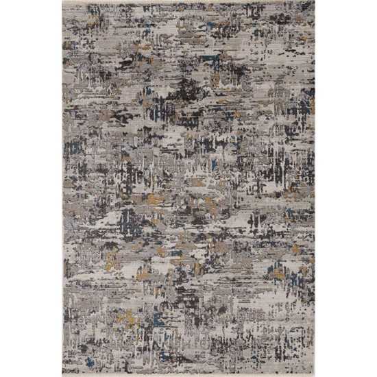 Karina Grey Landscape 3'11" x 5'5" Rug